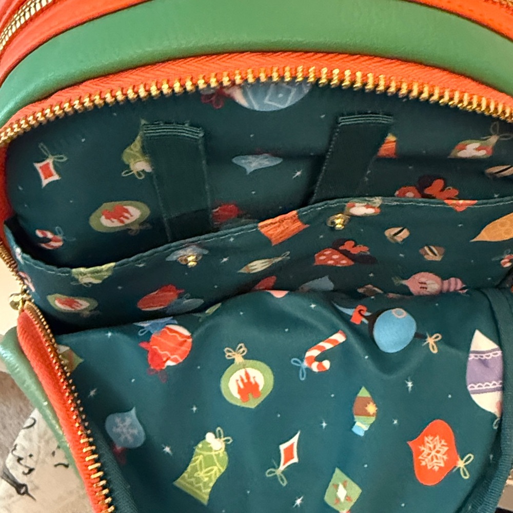 Loungefly Green Disney Character Backpack - Picture 2 of 6